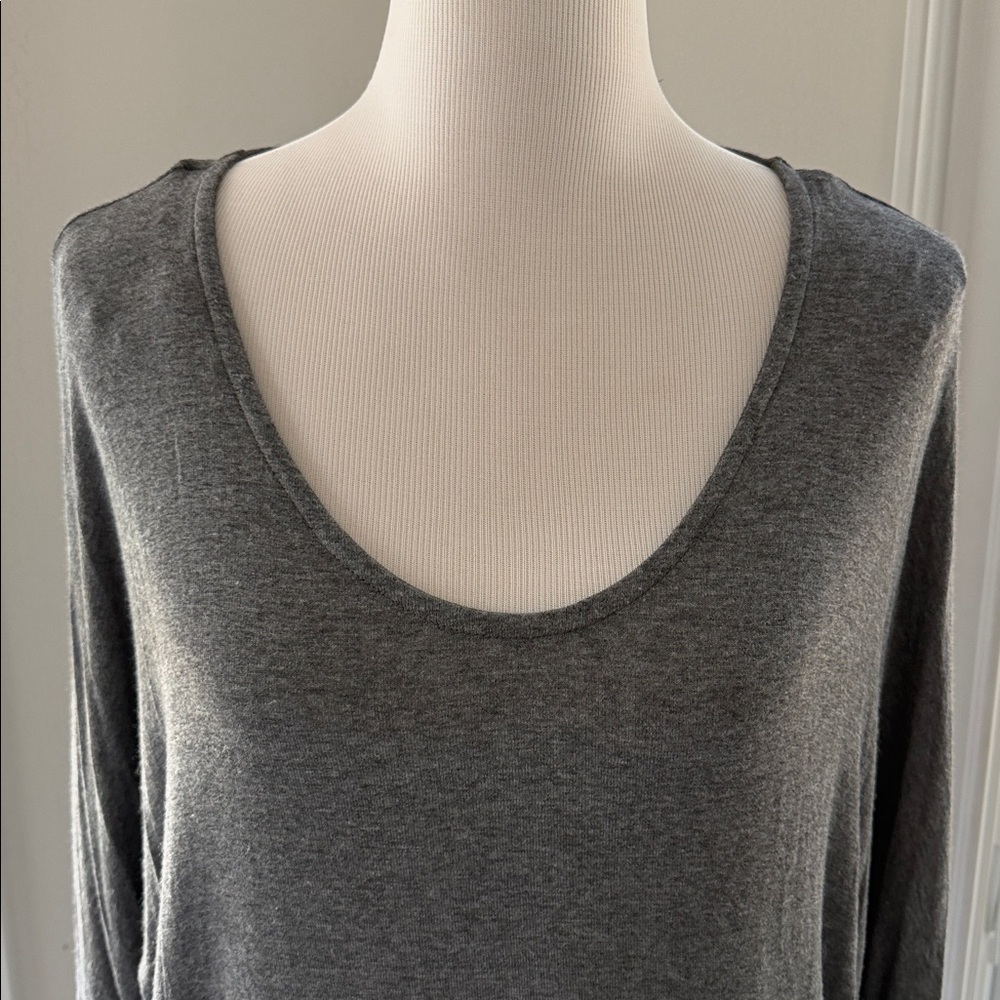 SPLENDID Batwing Scoopneck 3/4 Sleeve Top, Soft & Cozy, Rayon/spandex blend, Med - Picture 2 of 8